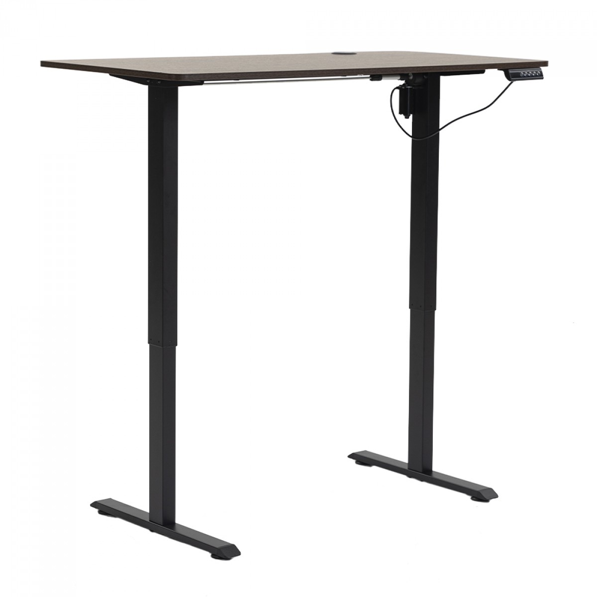 Mesa Para Escritório Dr.Office Balance, Altura Ajustável, Marrom, DR-TB12060BBA