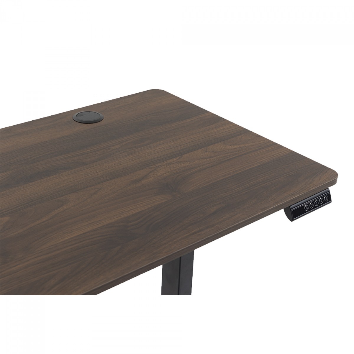 Mesa Para Escritório Dr.Office Balance, Altura Ajustável, Marrom, DR-TB12060BBA