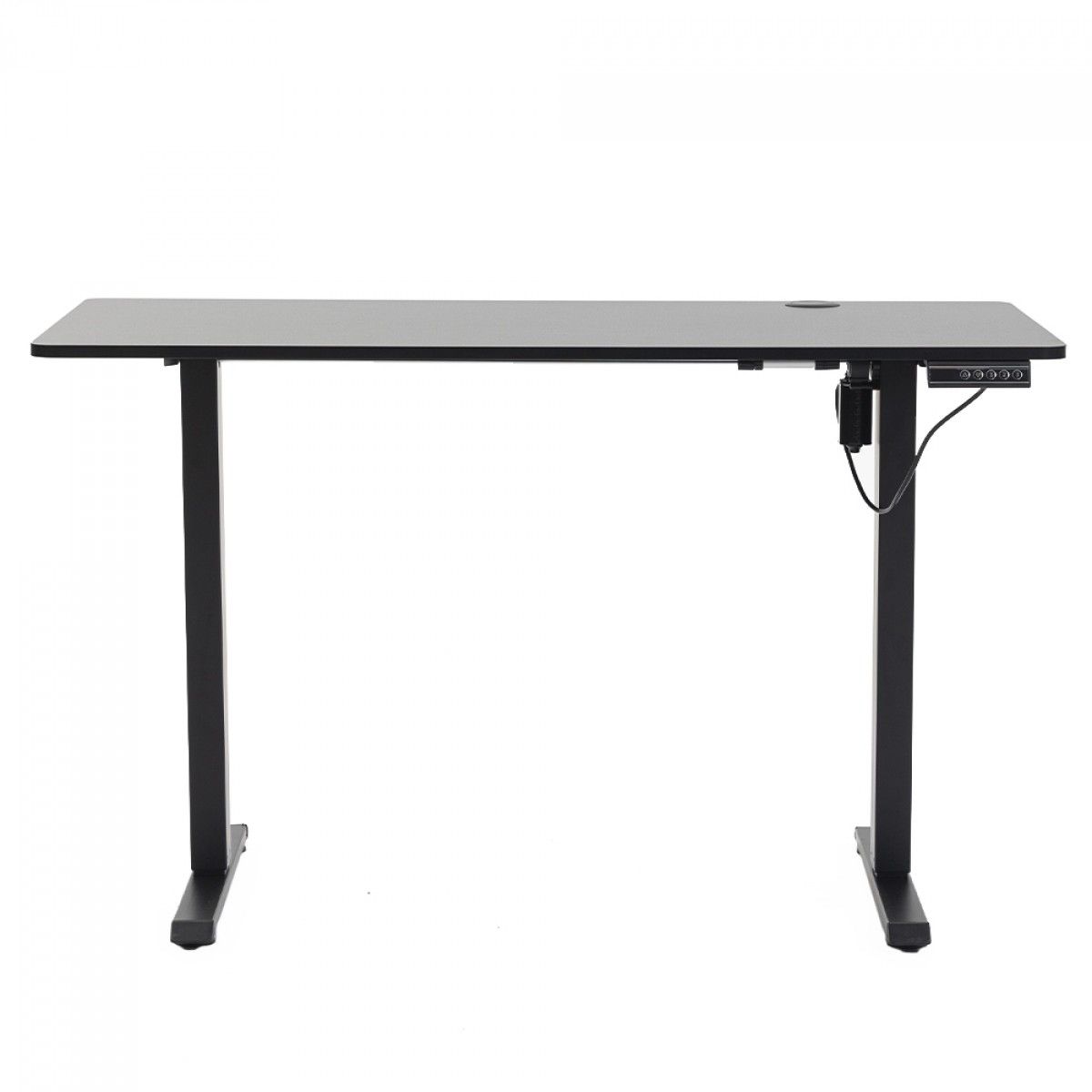 Mesa Para Escritório Dr.Office Balance, Altura Ajustável, Preta, DR-TB12060BA 
