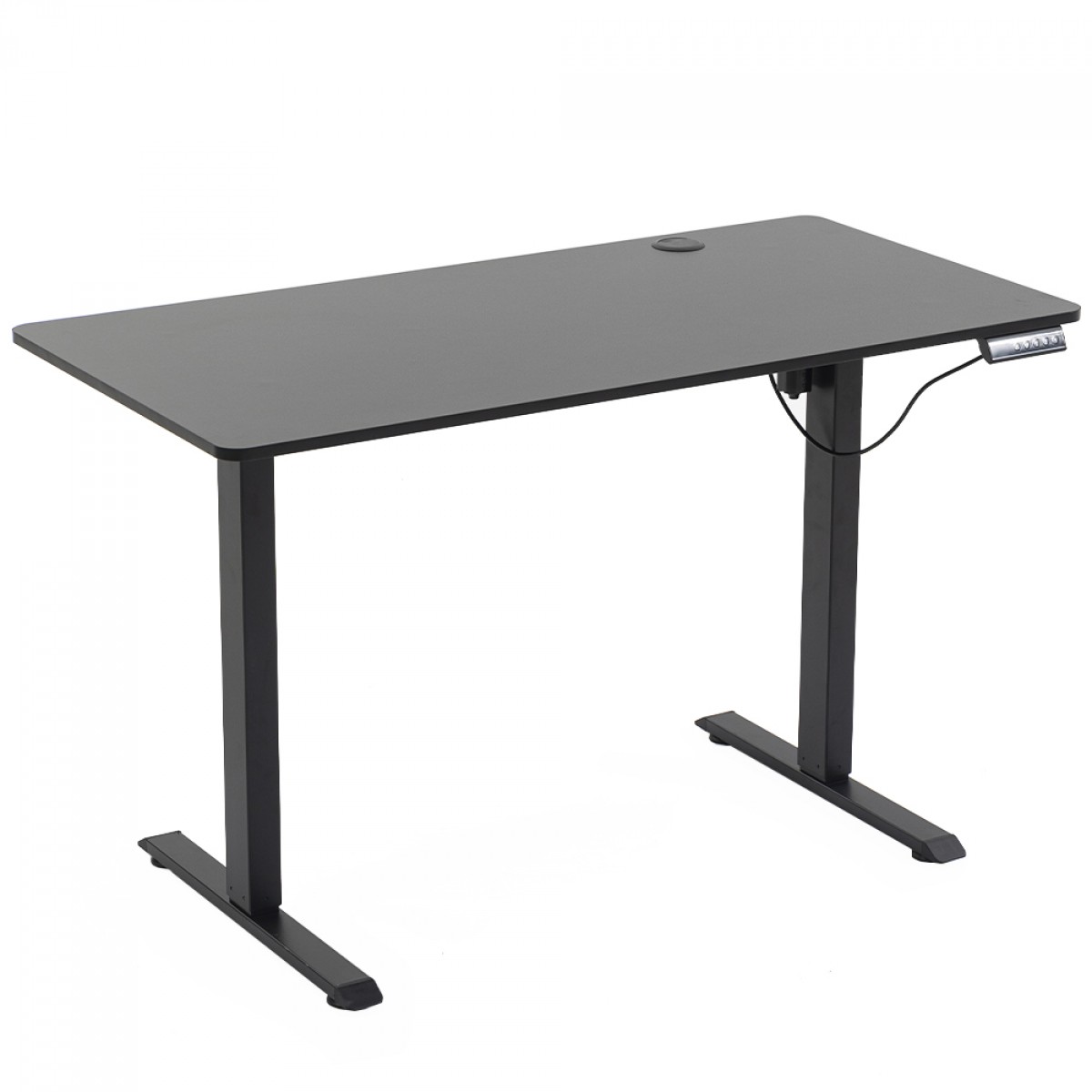 Mesa Para Escritório Dr.Office Balance, Altura Ajustável, Preta, DR-TB12060BA 