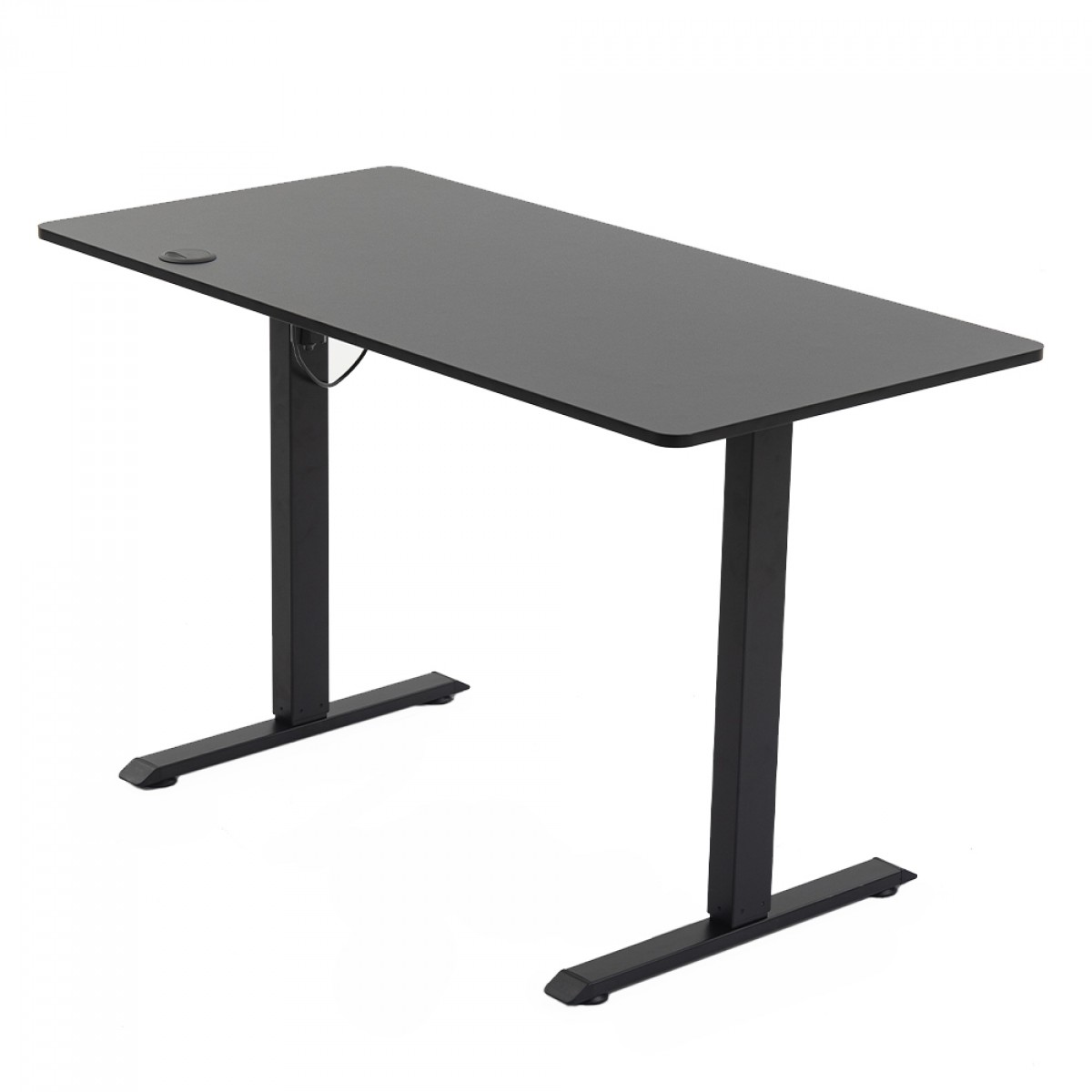 Mesa Para Escritório Dr.Office Balance, Altura Ajustável, Preta, DR-TB12060BA 