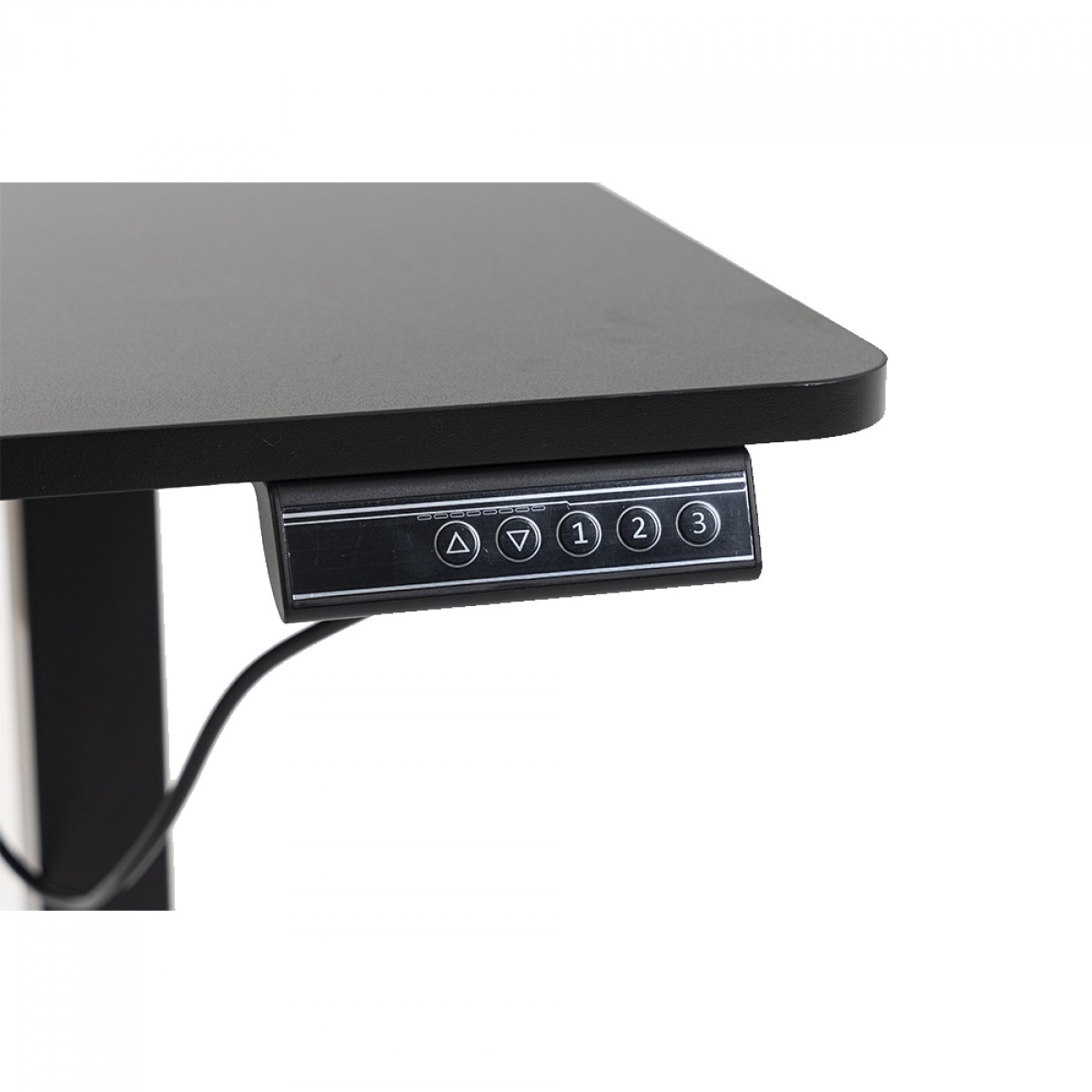 Mesa Para Escritório Dr.Office Balance, Altura Ajustável, Preta, DR-TB12060BA 