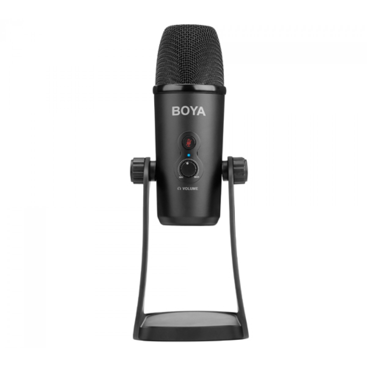Microfone BOYA BY-PM700, USB, Com Suporte, Black