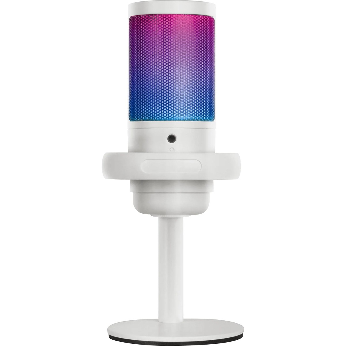 Microfone Gamer Fortrek MIC10, RGB, USB, Branco, 86961