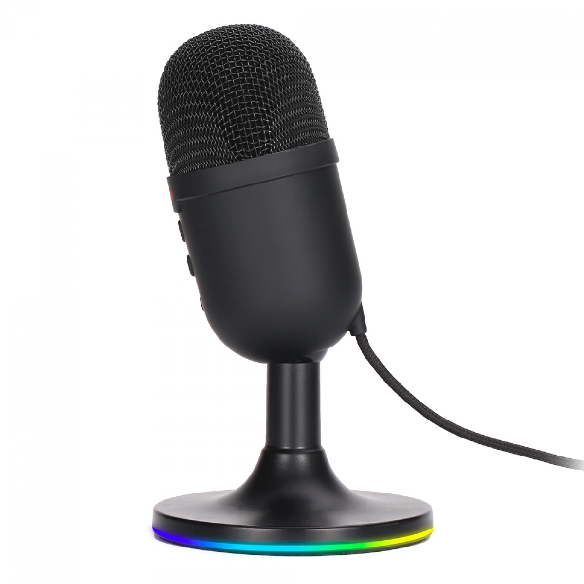 Microfone Marvo, RGB, USB, Black, MIC-06 BK