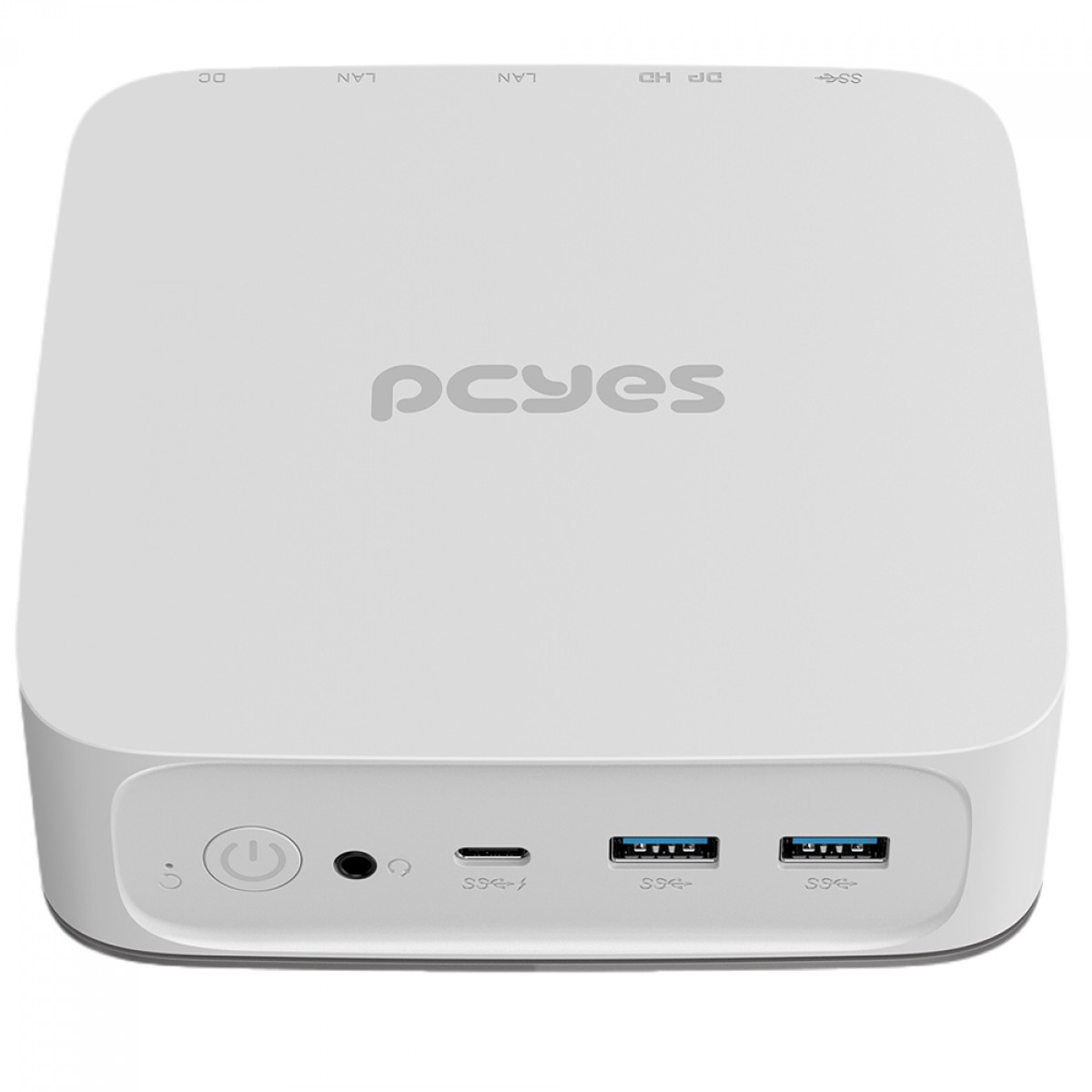 Mini Computador PCYes B300 Intel Core i3-1215U, 8GB DDR4, SSD 512GB, Wi-Fi, Linux, Branco, B51525-336089