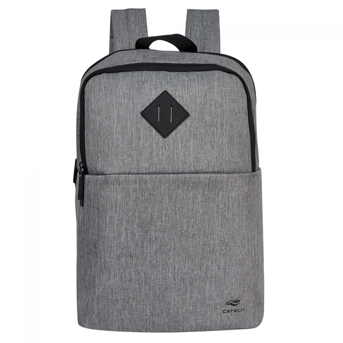 Mochila C3Tech MC-40, Para Notebook 15,6", Cinza, MC-40GY