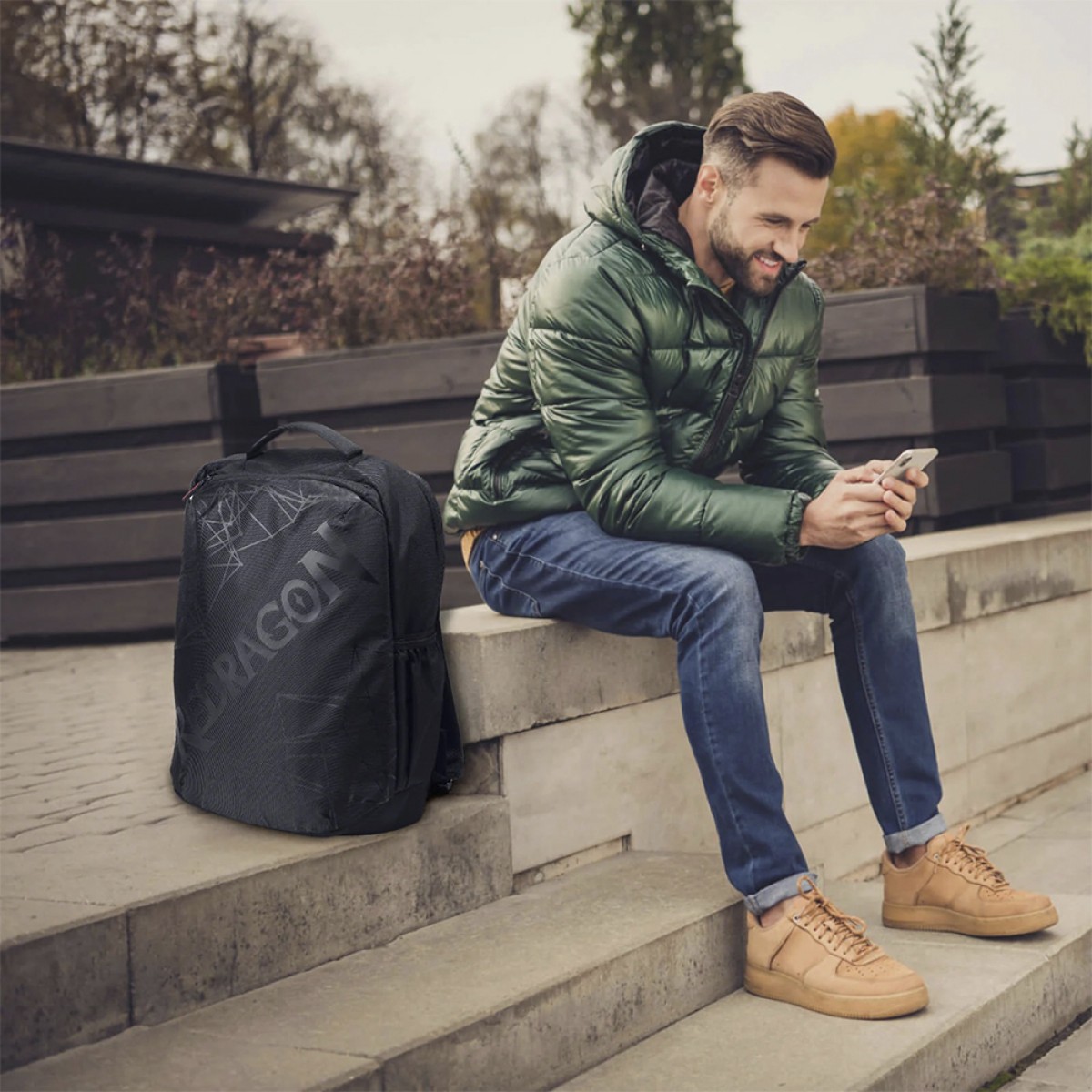 Mochila Redragon Aeneas GB-76, Preta