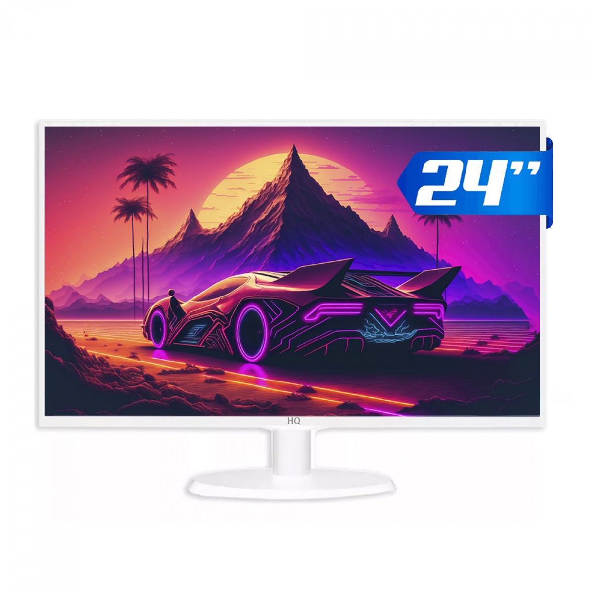 Monitor 3Green, 24 Pol, LED, Full HD, Widescreen, 75Hz, 2ms, HDMI/VGA, Branco, M24BFHD