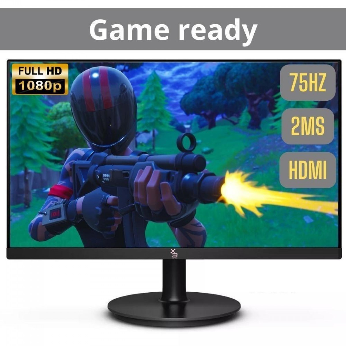 Monitor 3Green, 24 Pol, LED, Full HD, Widescreen, 75Hz, 2ms, HDMI/VGA, M240WHD - Open Box