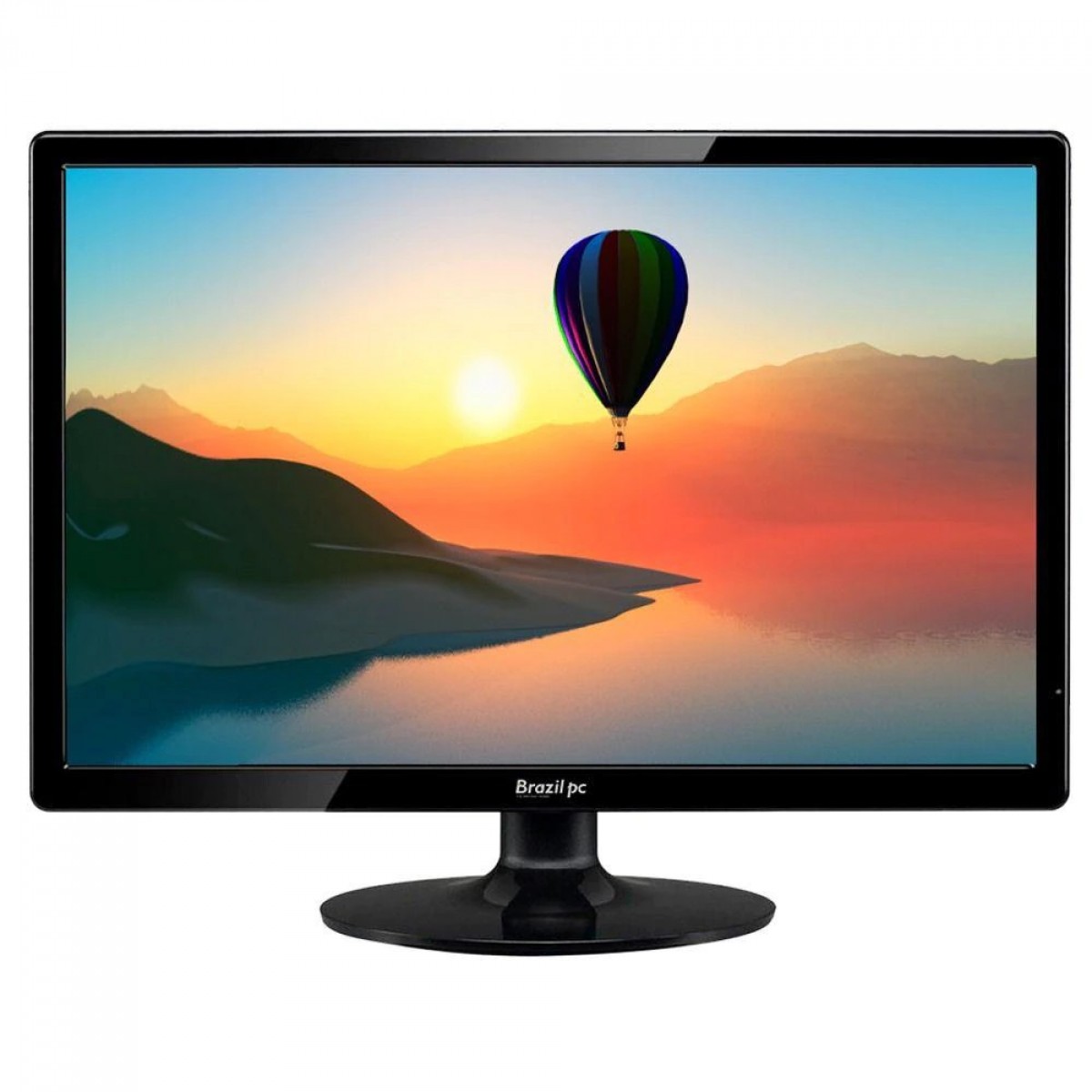Monitor Brazil PC, 15.4 Pol, LED, 60Hz, HDMI/VGA, Com Inclinação, 15BPC-KAN-PRETO