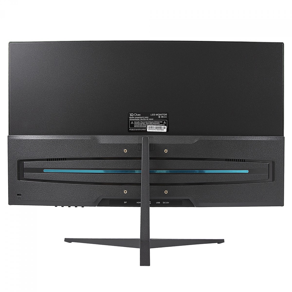 Monitor Gamer 24 Pol, Full HD, Curvo, 1ms, 180Hz, VA, FreeSync/G-Sync, HDR, HDMI/DP, DXMO24CF180S