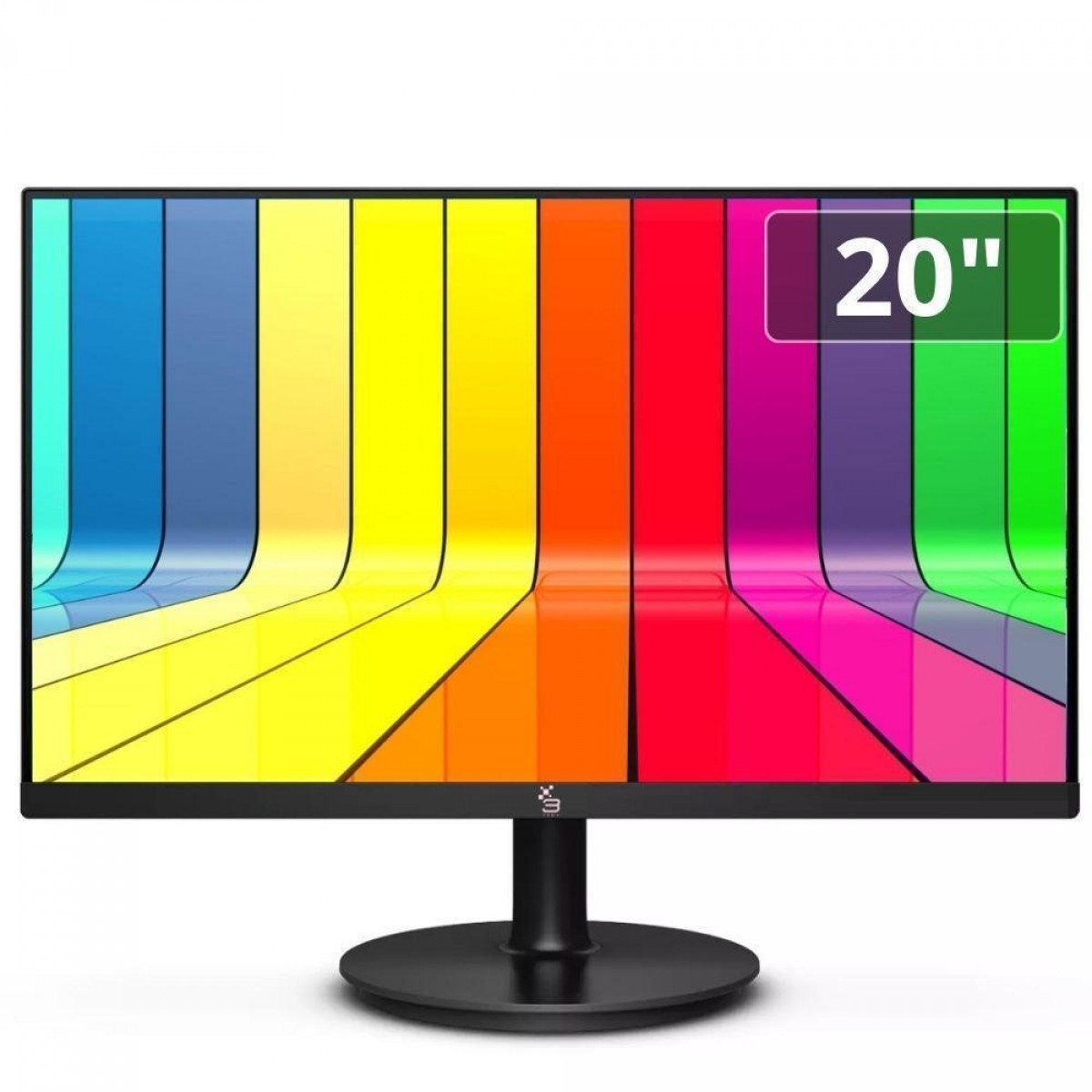 Monitor Gamer 3Green, 20 Pol, 75Hz, LED, HDMI/VGA, Ajuste de Inclinação, M200WHD