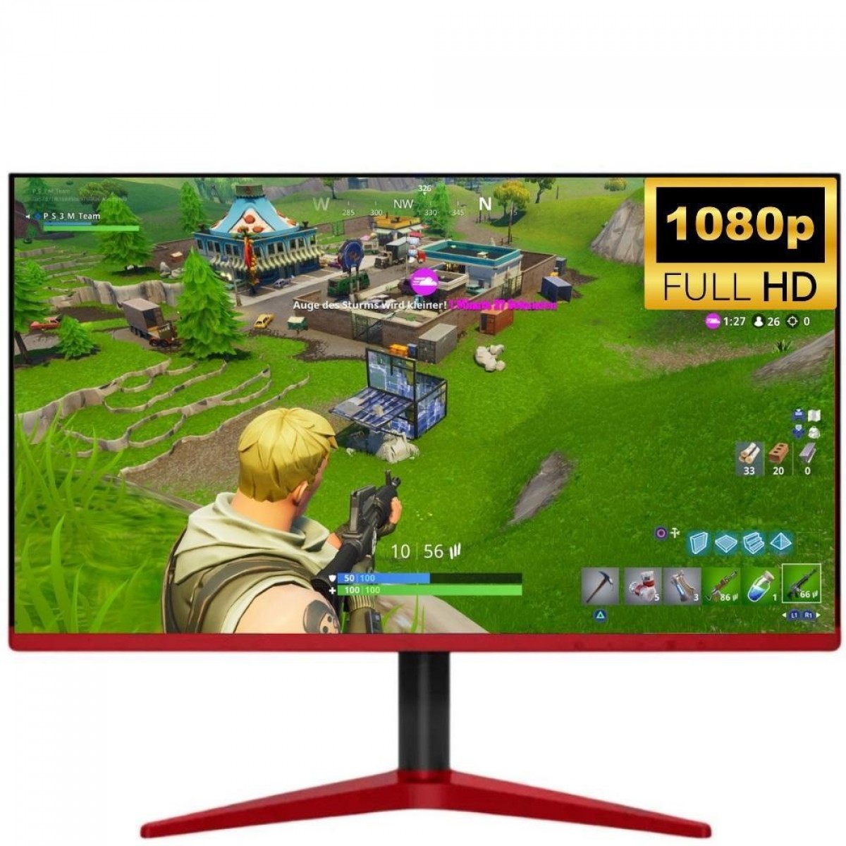 Monitor Gamer 3Green, 20 Pol, Full HD, LED, 75Hz, 2ms, HDMI/VGA, M2003G-LED