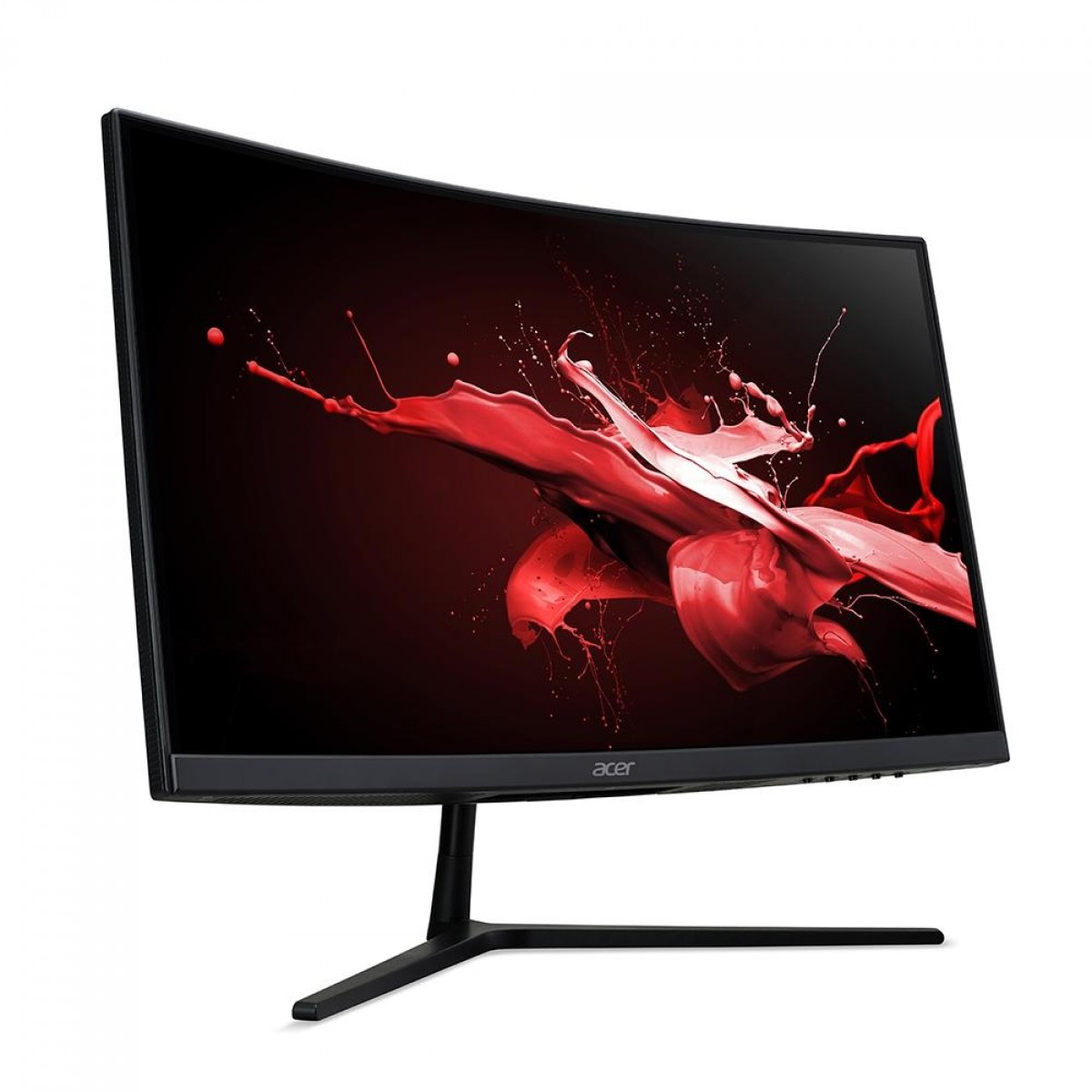 Monitor Gamer Acer Nitro, 23.6 Pol, Curvo, Full HD, 165Hz, 1ms, FreeSync Premium, HDMI/DP, EI242QR
