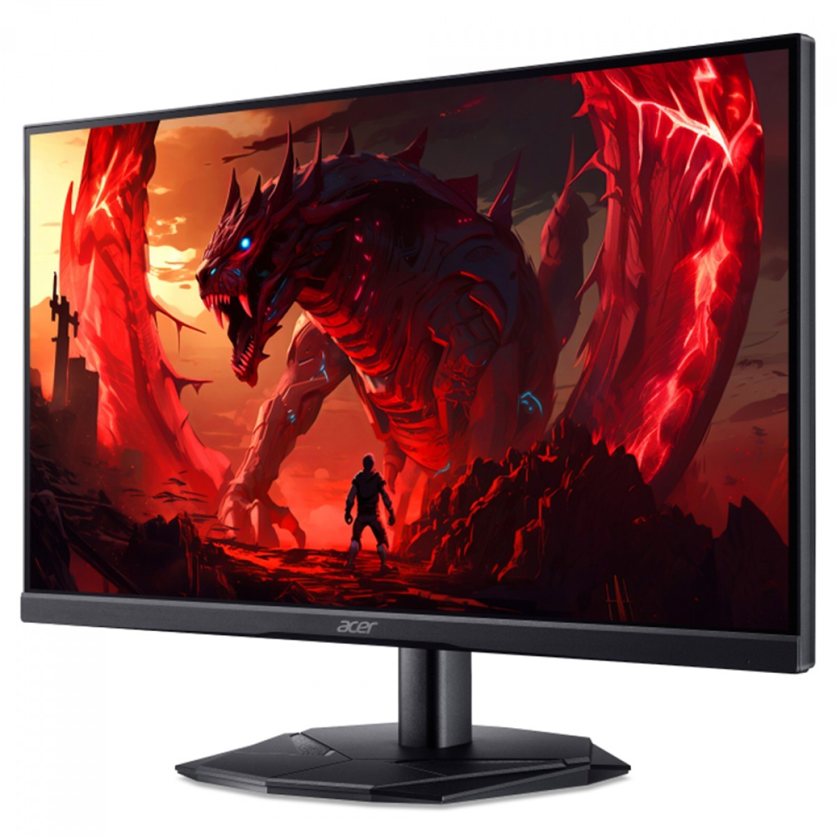 Monitor Gamer Acer Nitro KG241Y X3bip, 23.8 Pol, Full HD, VA, 200Hz, 2ms, 99% sRGB, FreeSync, HDMI/DP, Preto
