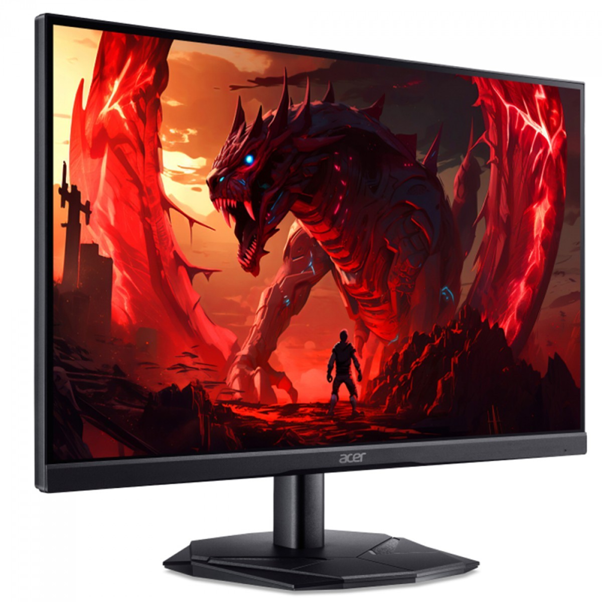 Monitor Gamer Acer Nitro KG241Y X3bip, 23.8 Pol, Full HD, VA, 200Hz, 2ms, 99% sRGB, FreeSync, HDMI/DP, Preto