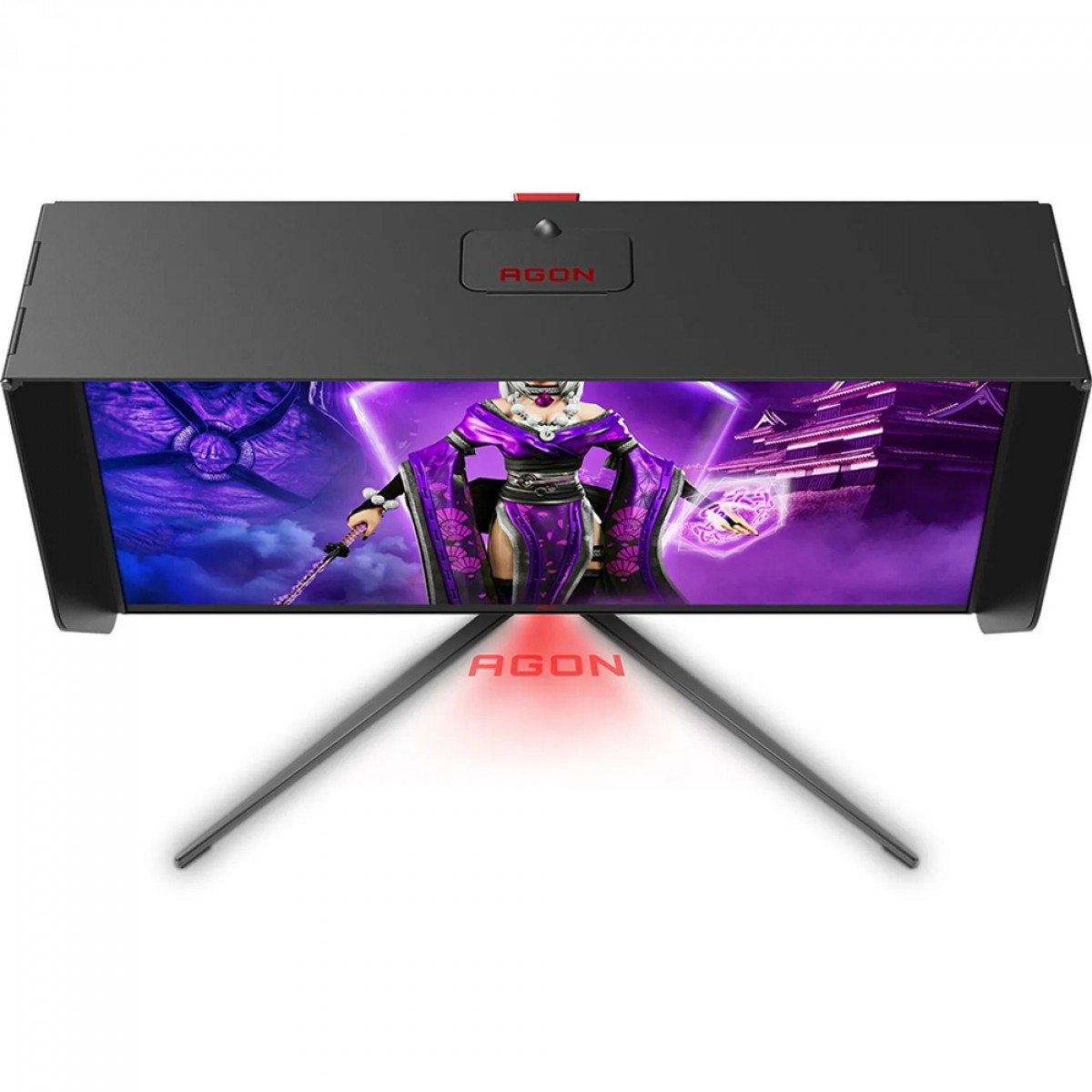 Monitor Gamer AOC Agon 4 Pro, 27 Pol, 4K UHD, IPS, 144Hz, 1ms, HDR600, 133% sRGB, G-Sync, HDMI/DP, AG274UXP