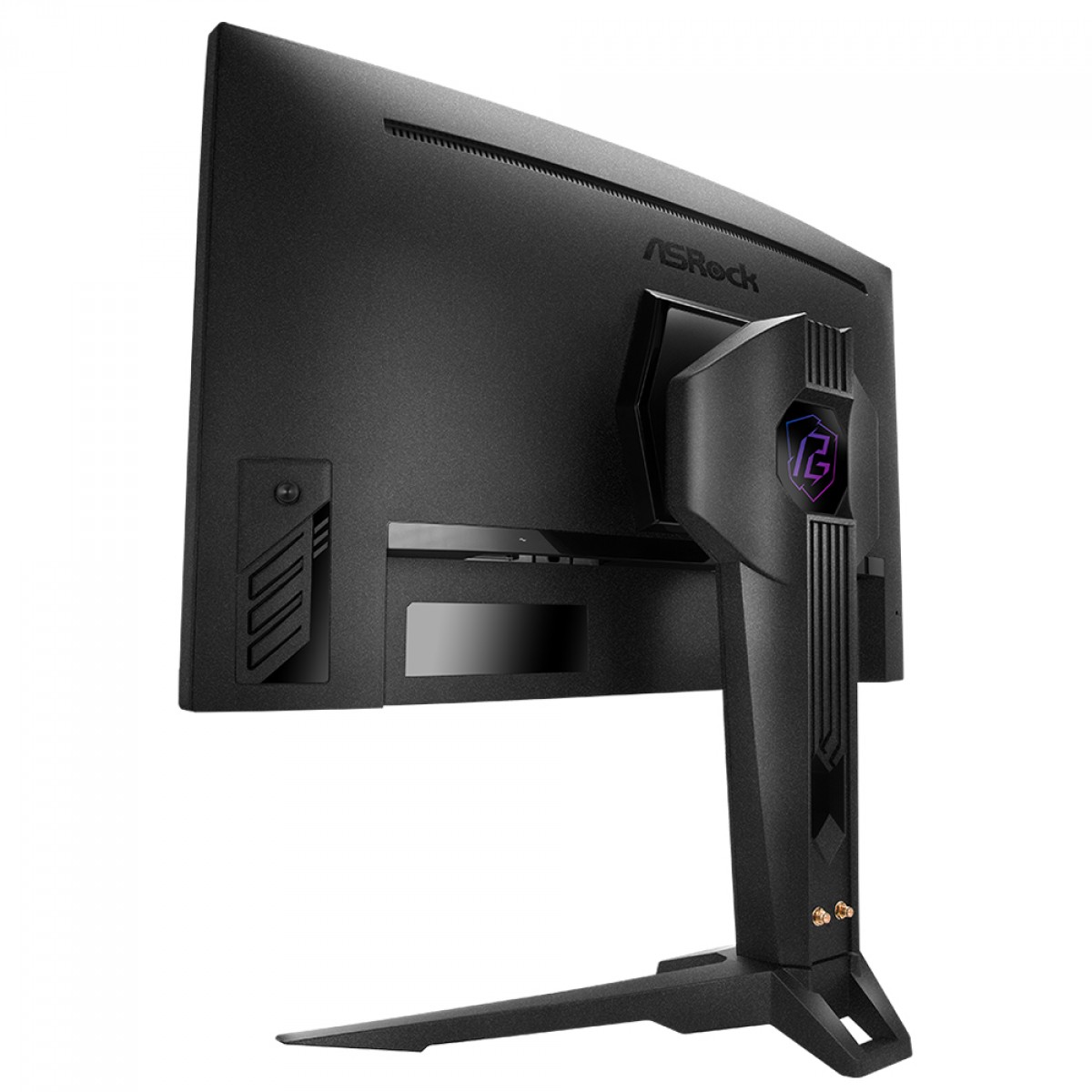 Monitor Gamer ASRock Phantom Gaming PG27QRT2A, 27 Pol, Curvo, QHD, 1ms, 180hz, 132% sRGB, VA, FreeSync, HDMI/DP