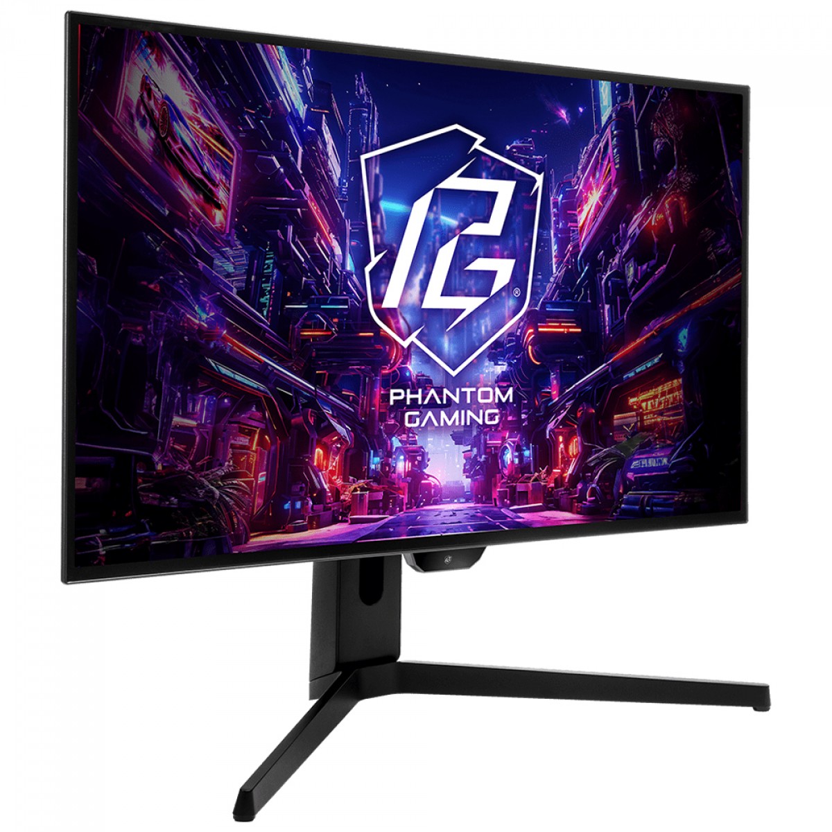 Monitor Gamer ASRock Phantom Gaming PGO27QFS, 27 Pol, WOLED, QHD, 0.03ms, 240hz, 129% sRGB, FreeSync Premium Pro, HDMI/DP, 90LXA0P0-A0B1A0C