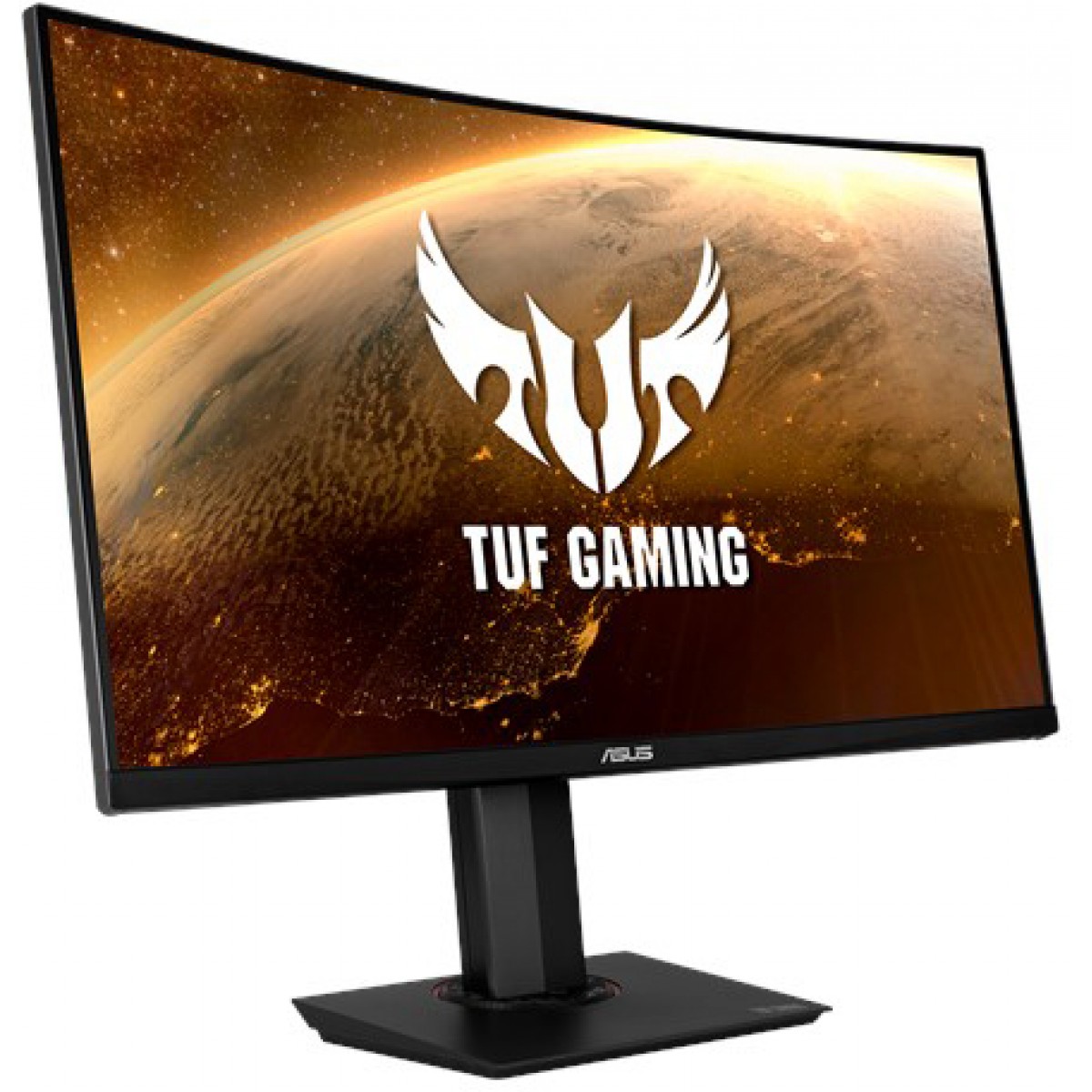 Monitor Gamer Asus TUF Gaming LCD 31,5 Pol, Widescreen Curvo, 144Hz, 1ms, HDMI, DisplayPort, Som integrado, VG32VQ