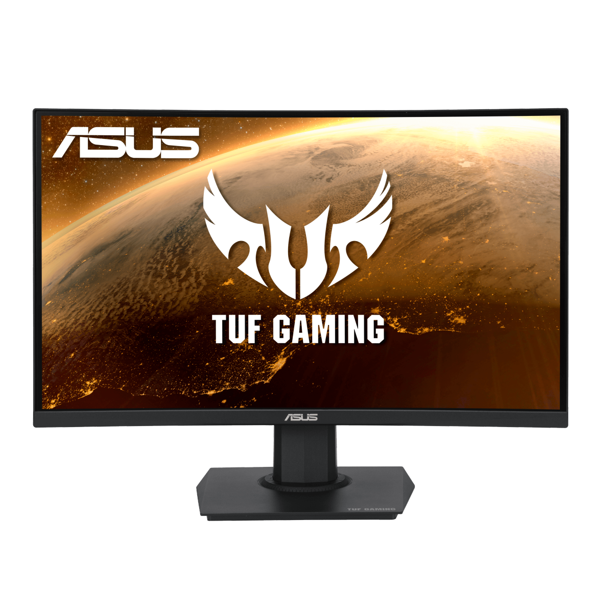 Monitor Gamer Asus TUF Gaming Led 23,6 Pol, Curvo, Full HD, 165Hz, 1ms, VA, FreeSync Premium, Shadow Boost, VG24VQE