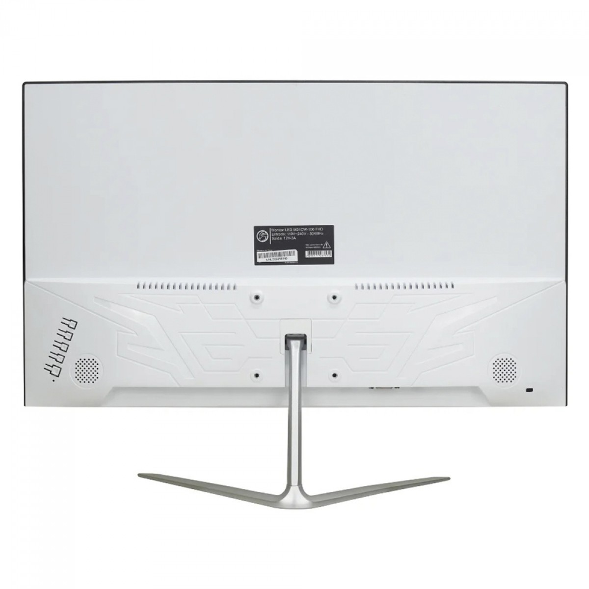 Monitor Gamer Brazil PC, 23.8 Pol, Curvo, Full HD, 100Hz, HDMI/VGA, Branco, M24CWA-100