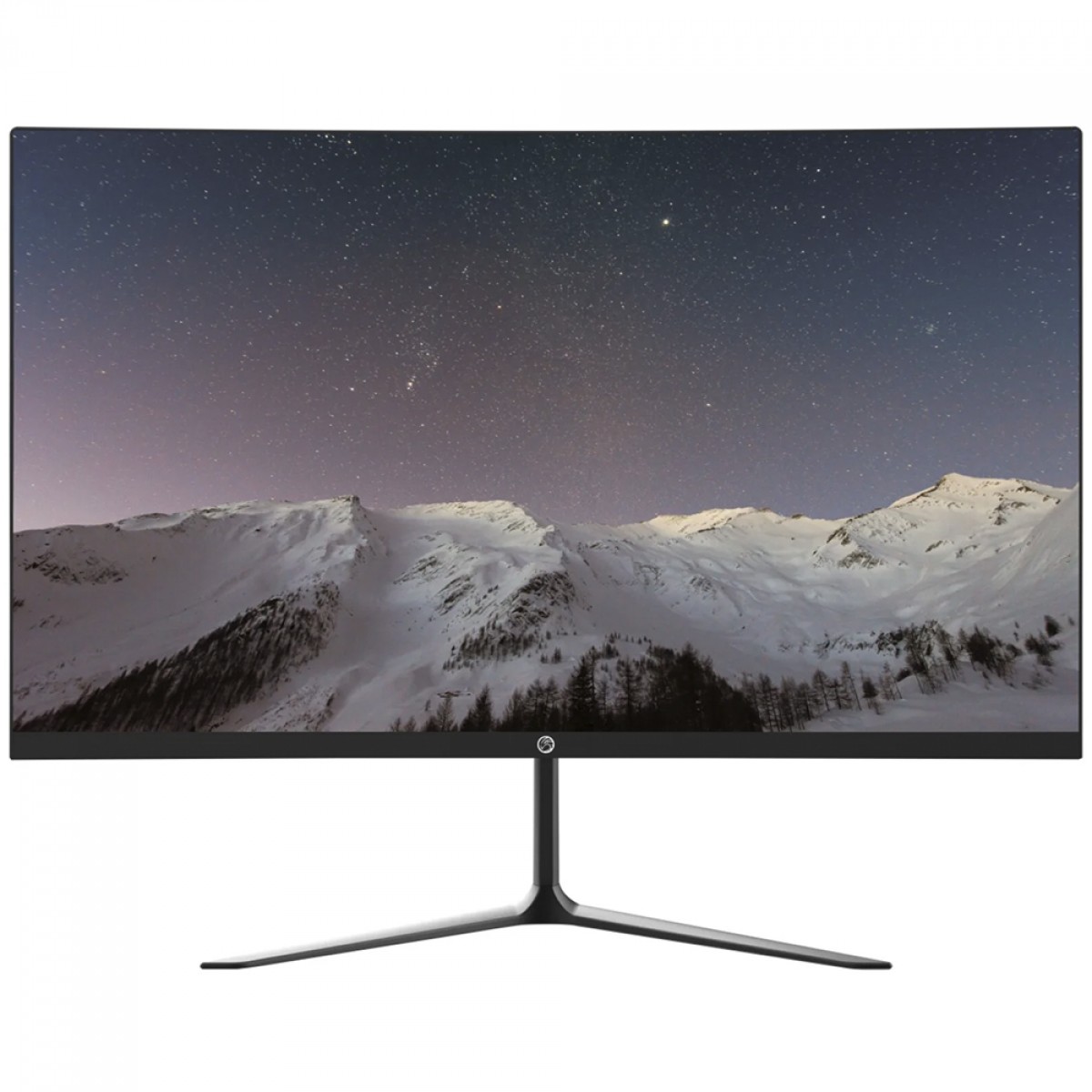 Monitor Gamer Brazil PC, 23.8 Pol, Curvo, Full HD, 75Hz, HDMI/VGA, Preto, 24WCF-75