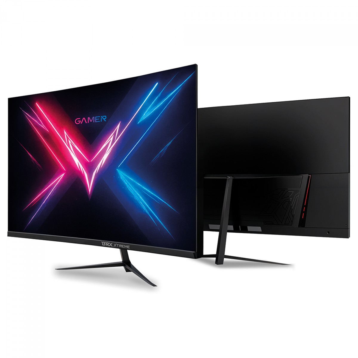 Monitor Gamer BRX Streme, 24 Pol, Full HD, Curvo, 180Hz, VA, HDMI/DP, Preto, MCBRXX24B18H