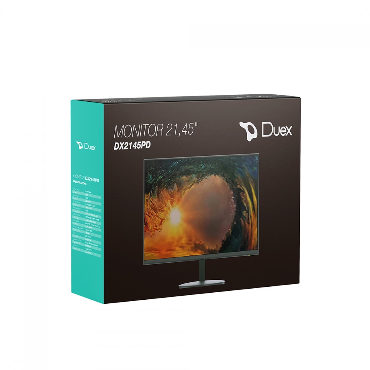 Monitor Gamer Duex, 21 Pol, Full HD, 75Hz, 5ms, VA, HDMI/VGA, DX2145PD
