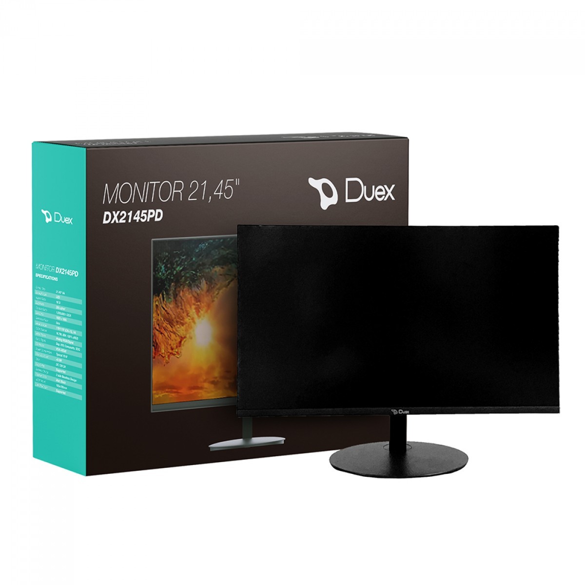 Monitor Gamer Duex, 21 Pol, Full HD, 75Hz, 5ms, VA, HDMI/VGA, DX2145PD