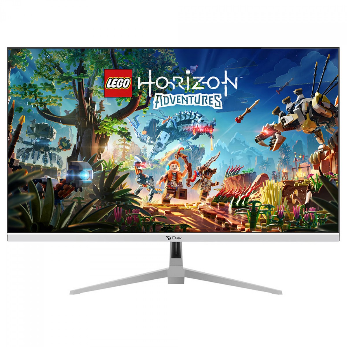 Monitor Gamer Duex, 23.8 Pol, Full HD, IPS, 100Hz, 1ms, HDR, FreeSync, HDMI/VGA, Branco, DXMO238F100WS