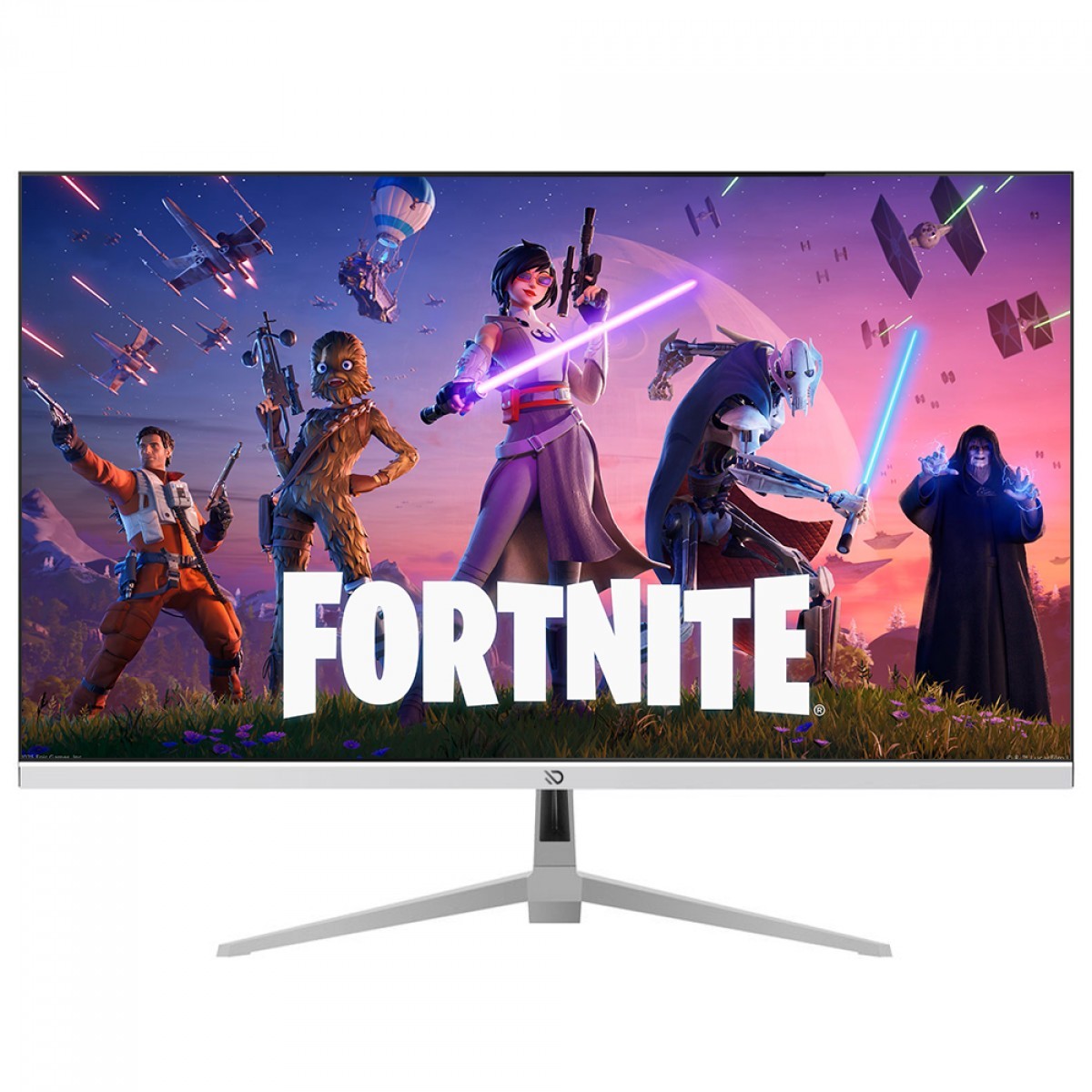 Monitor Gamer Duex, 24 Pol, Curvo, Full HD, VA, 165Hz, 1ms, HDR, 99% sRGB, FreeSync/G-Sync, HDMI/DP, White, DXMO24CF165WS