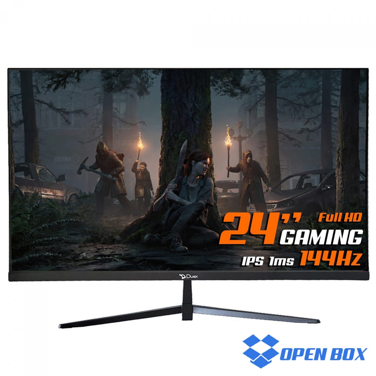 Monitor Gamer Duex, 24 Pol, Full HD, IPS, 144Hz, 1ms, HDMI/DP, DX240ZG ...