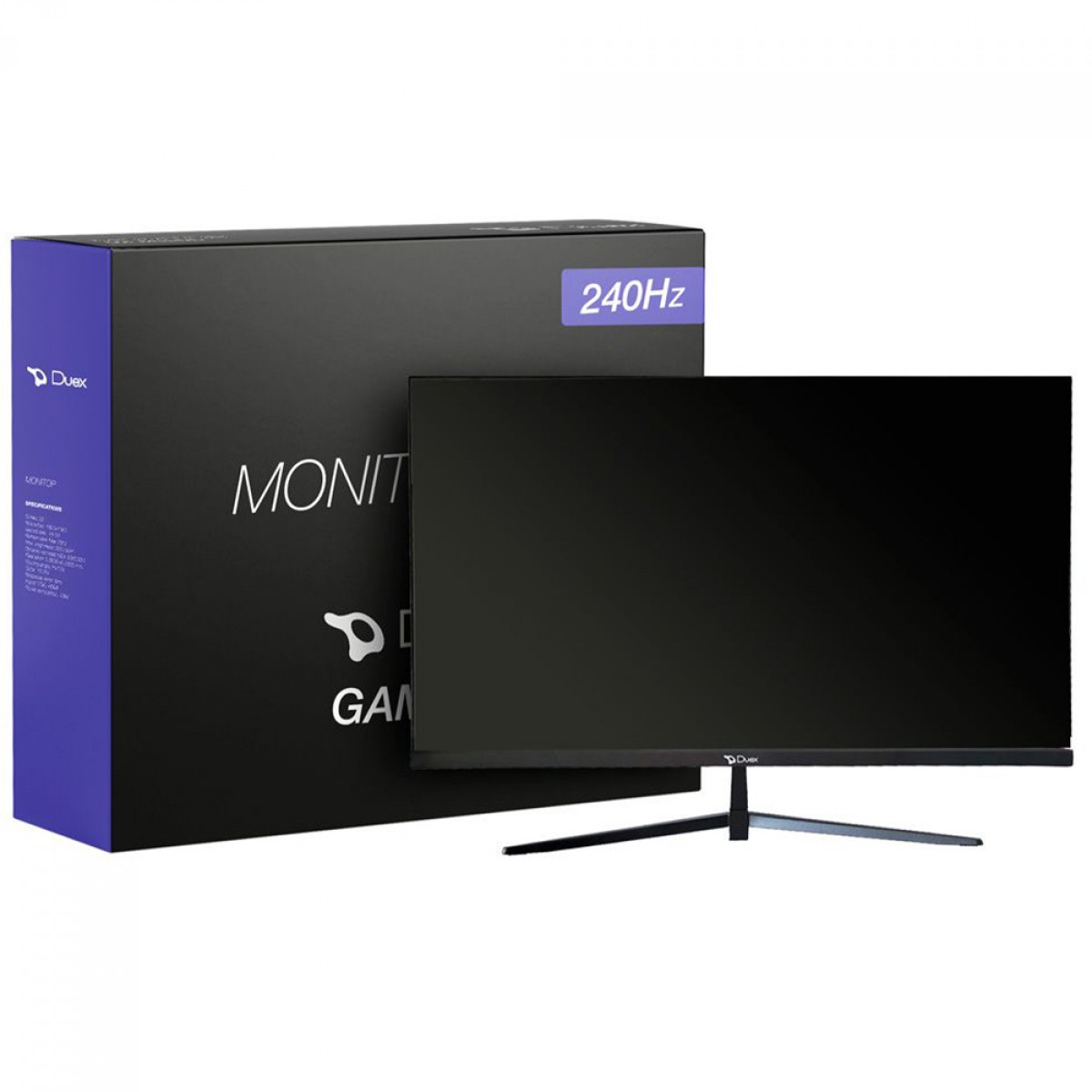 Monitor Gamer Duex, 27 Pol, Full HD, IPS, 240Hz, 1ms, HDR, FreeSync, HDMI/DP, DX270Z