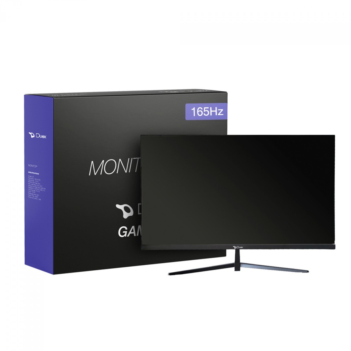 Monitor Gamer Duex, 27 Pol, Quad HD, IPS, 165Hz, 1ms, HDR, Flicker Free, FreeSync, HDMI/DP, DX270QGP165