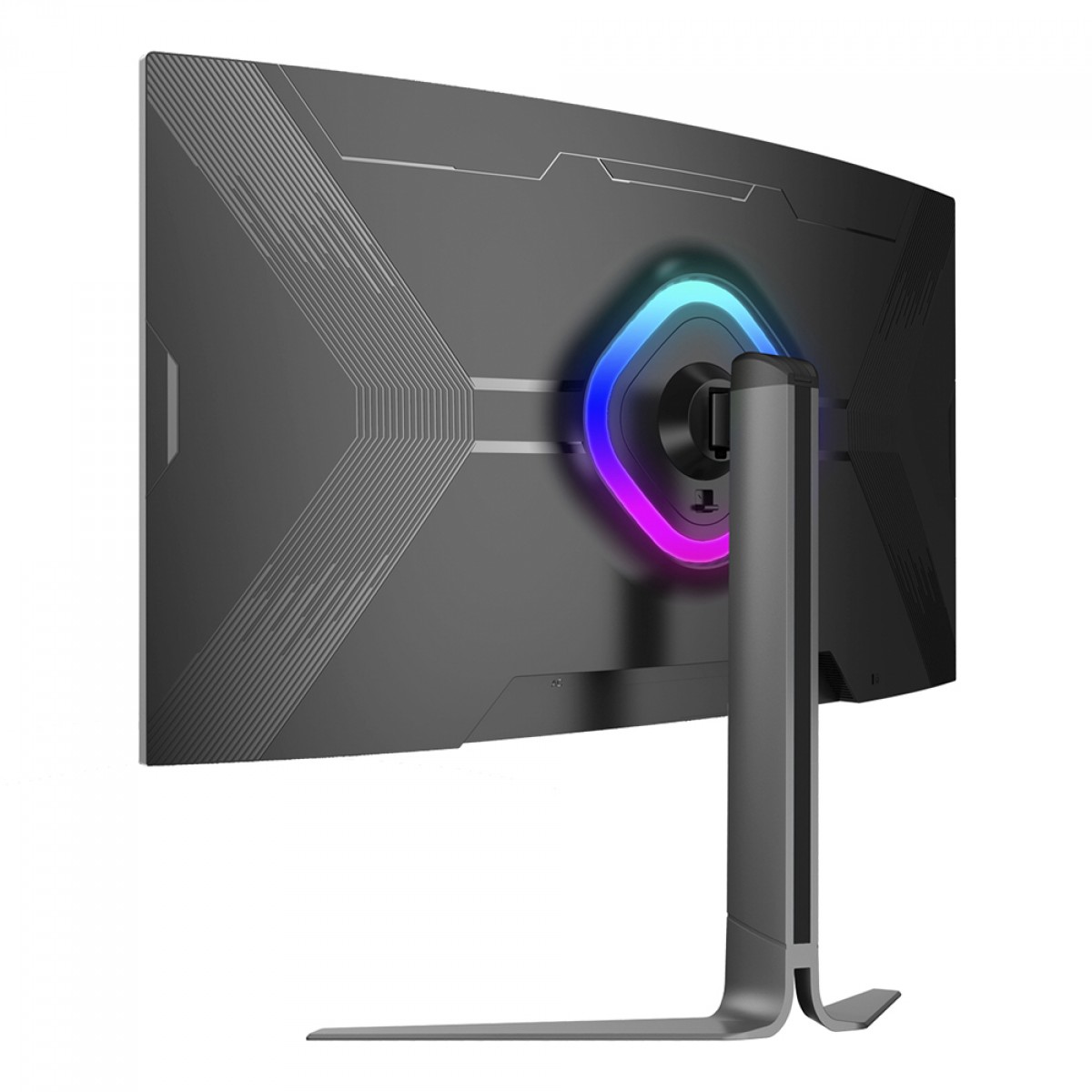 Monitor Gamer Duex Pro Oryus, 32 Pol, Curvo, Quad HD, 1ms, 180Hz, VA, 98% sRGB, FreeSync/G-Sync, HDMI/DP, DXMO32QC180L