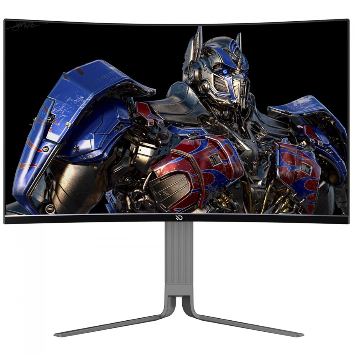 Monitor Gamer Duex Pro Oryus, 32 Pol, Curvo, Quad HD, 1ms, 180Hz, VA, 98% sRGB, FreeSync/G-Sync, HDMI/DP, DXMO32QC180L