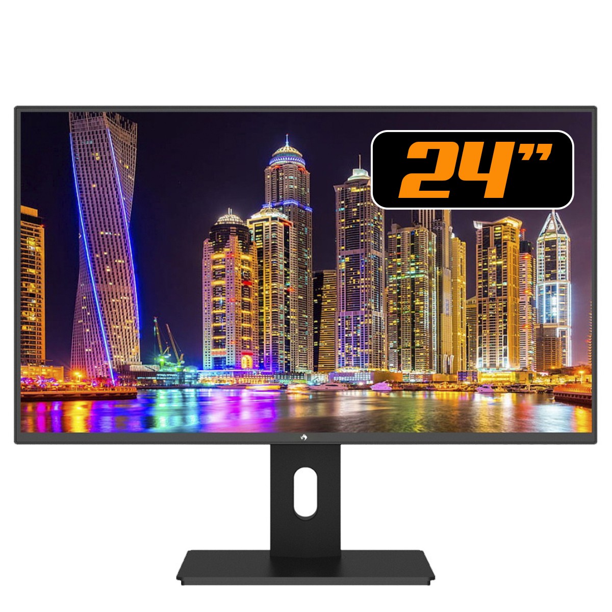 Monitor Gamer Fox, 24 Pol, Full HD, 2ms, Ajuste de altura, Rotação Vertical, Widescreen, 75Hz, 2ms, HDMI/VGA