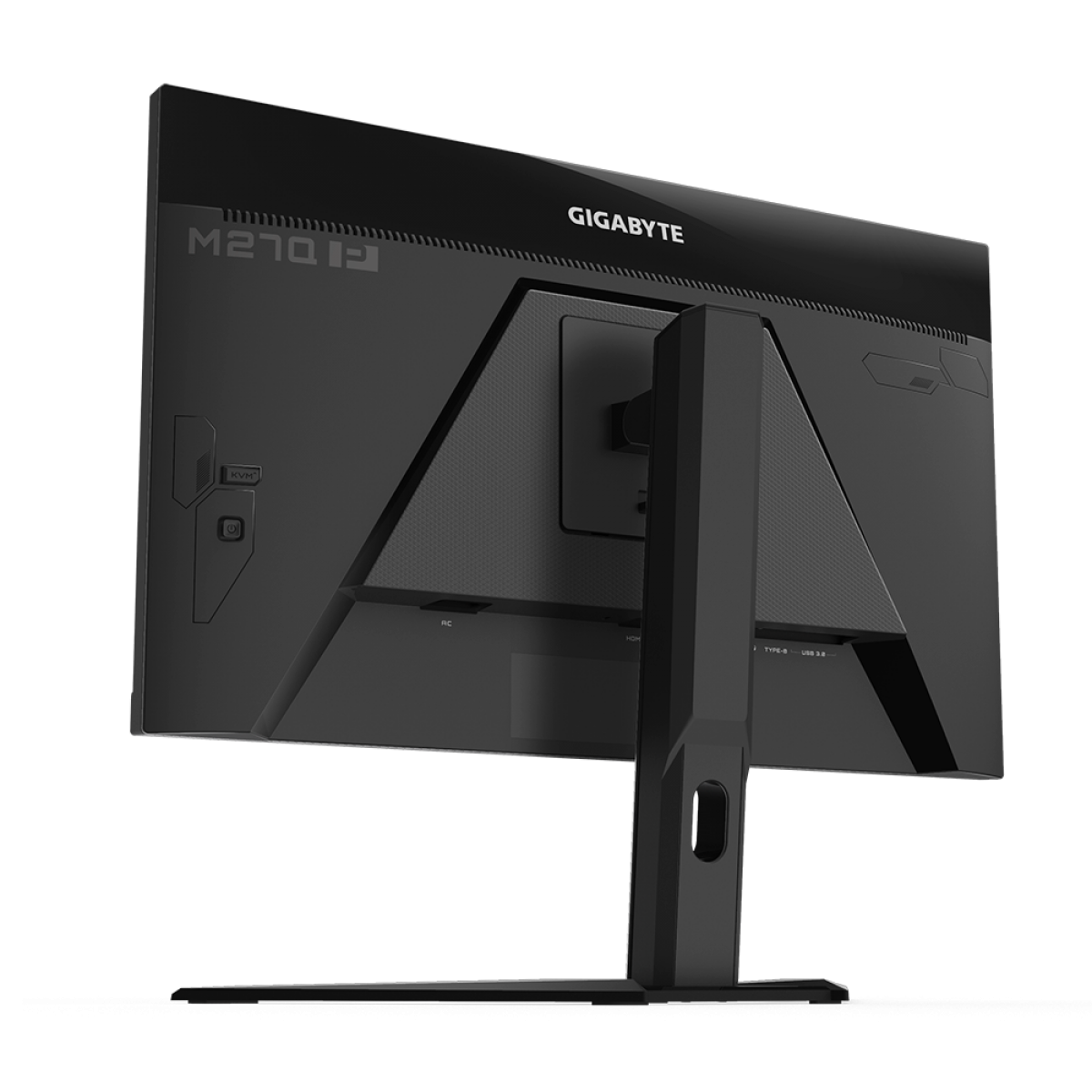 Monitor Gamer Gigabyte, 27 Pol, QHD, 1ms, 165Hz, IPS, HDR, FreeSync Premium, Altura ajustável, HDMI/DP, M27Q-P