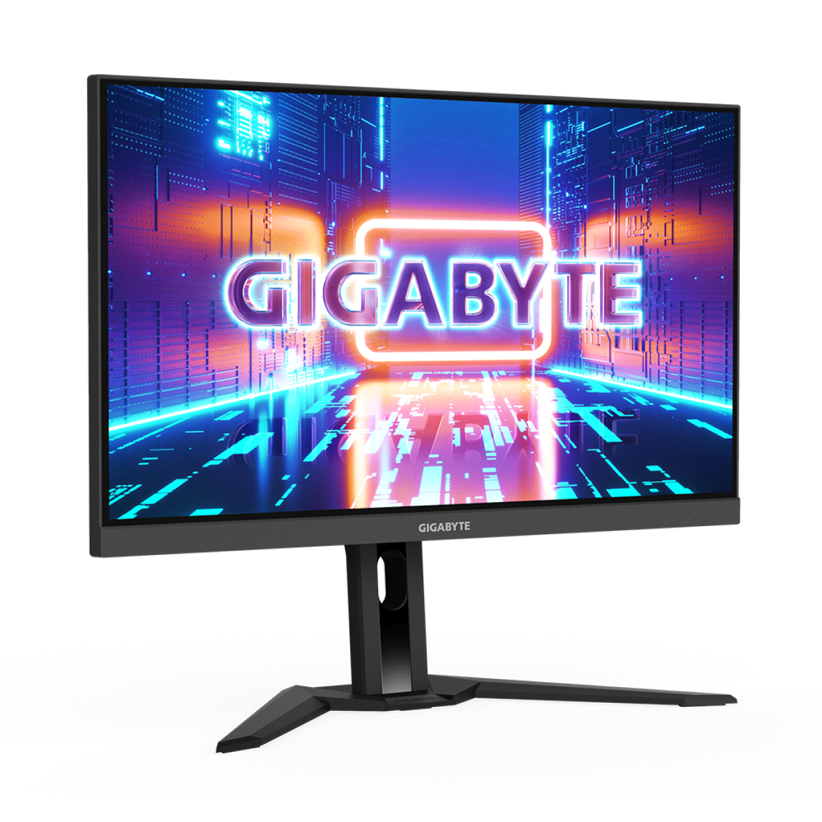 Monitor Gamer Gigabyte, 27 Pol, QHD, 1ms, 165Hz, IPS, HDR, FreeSync Premium, Altura ajustável, HDMI/DP, M27Q-P