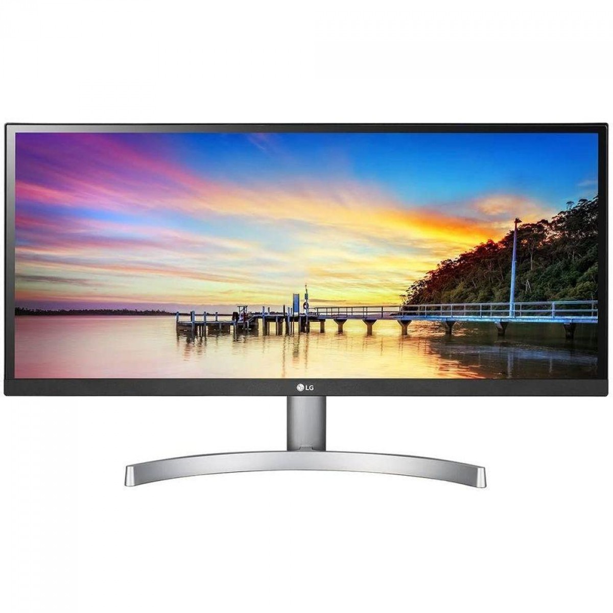 Monitor Gamer LG, 29 Pol, UltraWide, Full HD, IPS, HDR10, 99% sRGB, FreeSync, HDMI/DP, White, 29WK600-W.AWZM