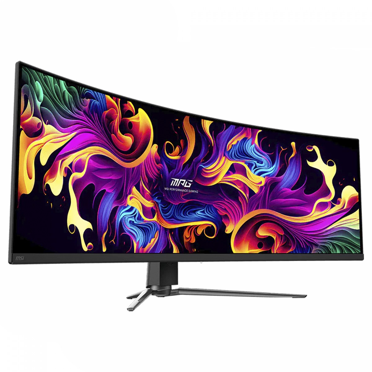 Monitor Gamer MSI MPG 491CQP QD-OLED, 49 Pol, Curvo, DQHD, 0.03ms, 144Hz, HDR 400, FreeSync Premium Pro, HDMI/DP, 9S6-3FA84T-002