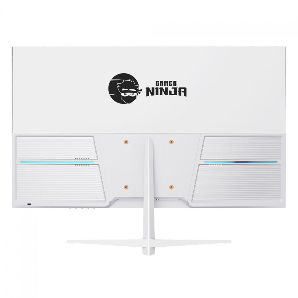 Monitor Gamer Ninja Tenseigan, 27 Pol, Quad HD, IPS, 1ms, 240Hz, HDR, FreeSync, HDMI/DP, White, MGN-009-27W, Brinde Mouse Pad Gamer Ninja 