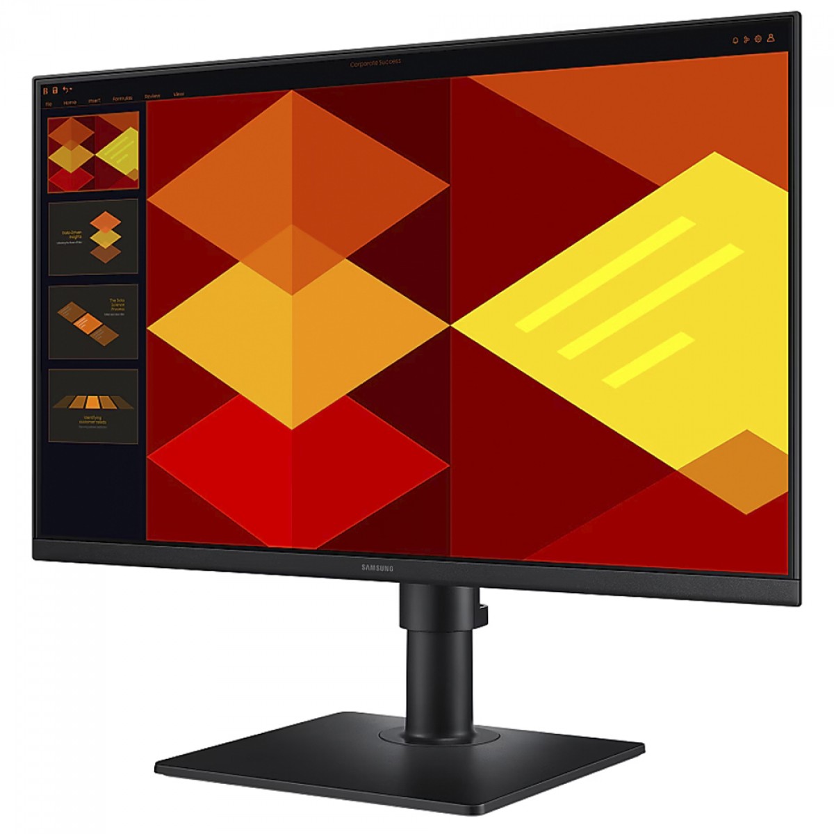Monitor Gamer Samsung Essential S4, 24 Pol, Full HD, IPS, 100Hz, HDMI/DP, LS24D400GALMZD
