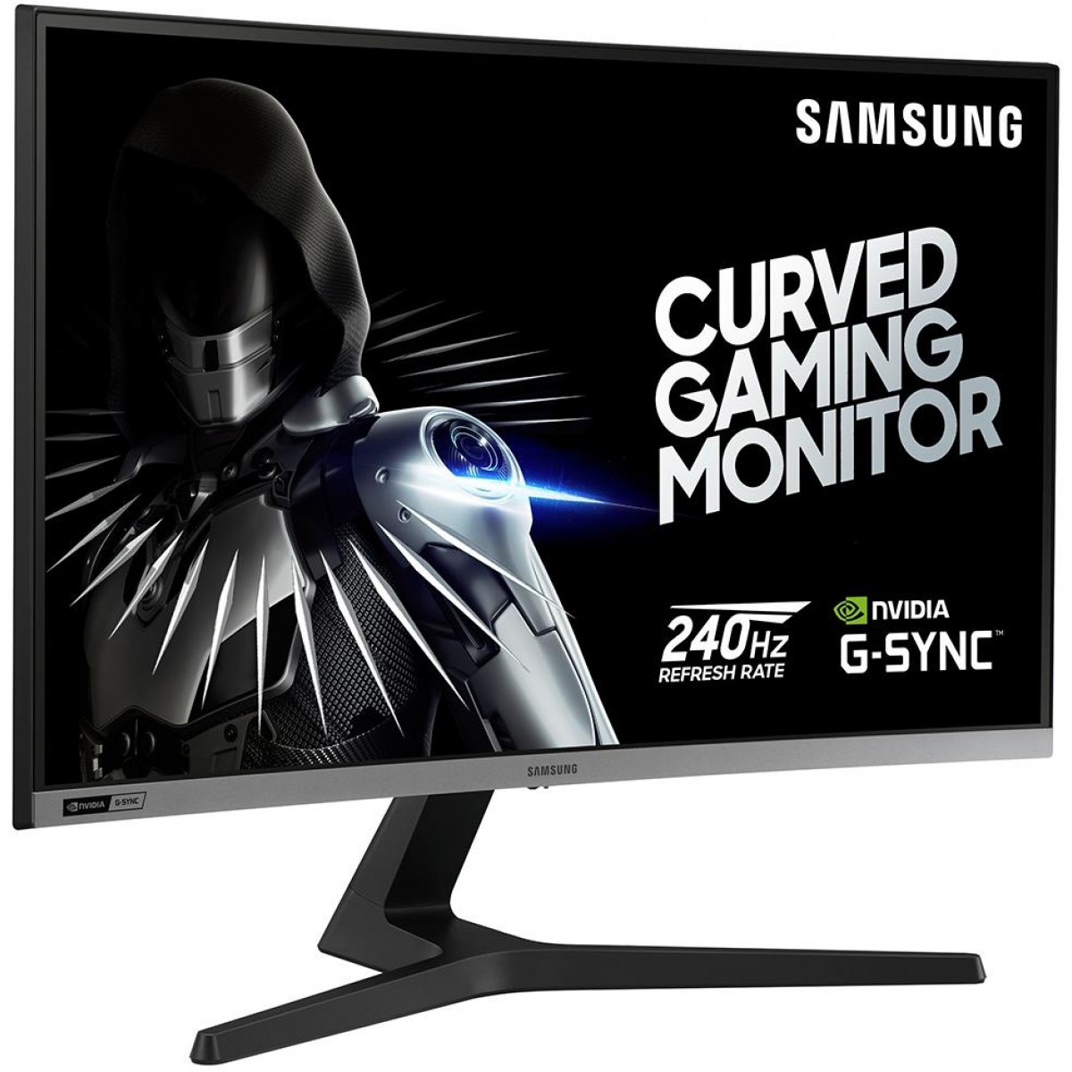 Monitor Gamer Samsung Led Curvo, 27 Pol, Full HD, 240Hz, LC27RG50FQLXZD