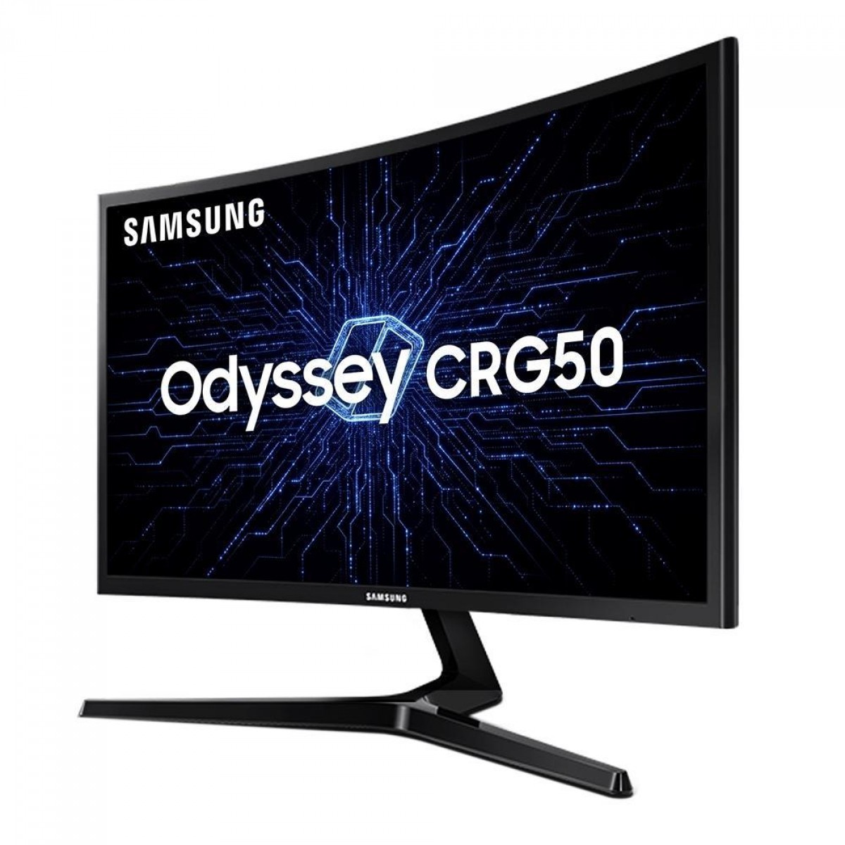 Monitor Gamer Samsung Odyssey , 24 Pol, Curvo, Full HD, 144Hz, FreeSync, HDMI/DP, LC24RG50FZLMZD