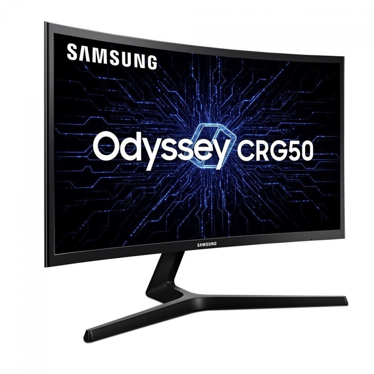 Monitor Gamer Samsung Odyssey , 24 Pol, Curvo, Full HD, 144Hz, FreeSync, HDMI/DP, LC24RG50FZLMZD