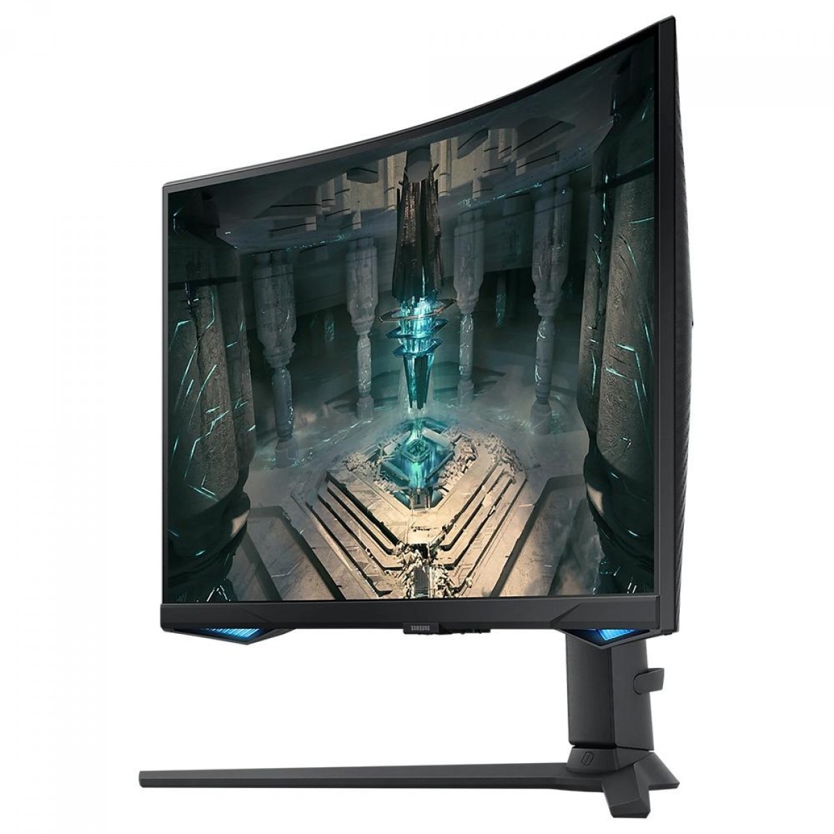 Monitor Gamer Samsung Odyssey G6, 27 Pol, Curvo, QHD, 240Hz, 1ms, HDR, FreeSync Premium, HDMI/DP, LS27BG650ELXZD
