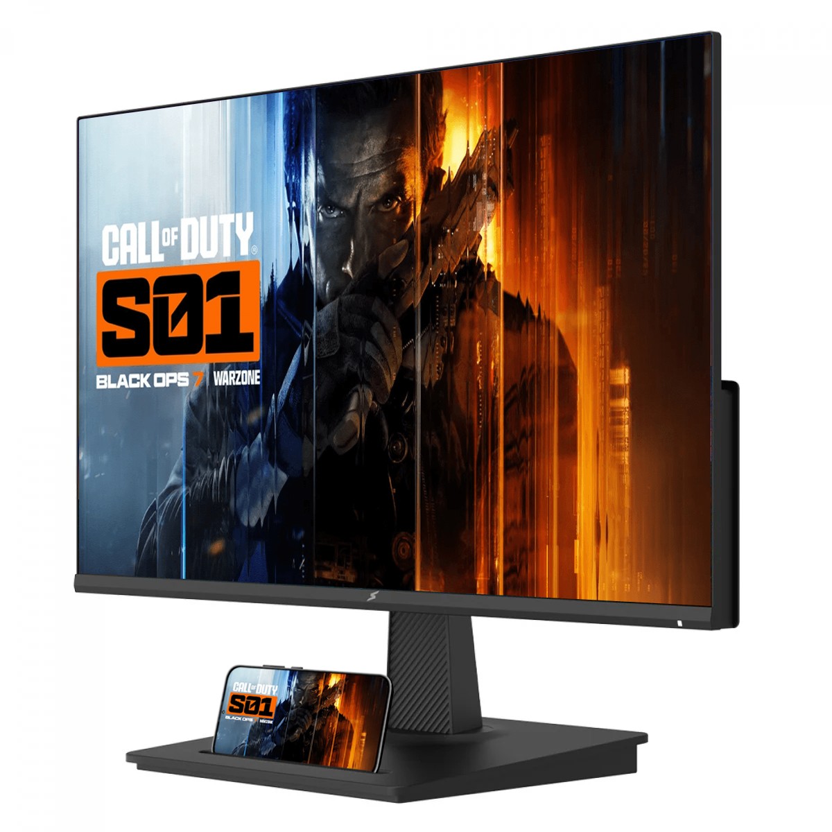 Monitor Gamer SuperFrame Ace, 27 Pol, Full HD, IPS, 144Hz, 1ms, Flicker-Free, HDMI/DP, SF-MN-ACE27FSIFD1B - Open Box